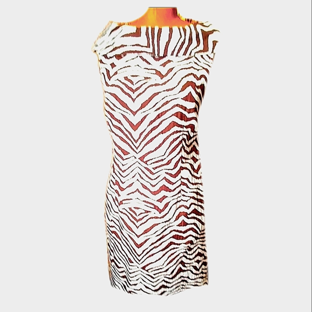 Dana Buchman Vintage NWT animal print dress-  wear it if you dare